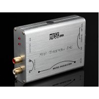 Muse Mini TDA1543 + DIR9001 DAC Decoder Support Coaxial & Fiber Input With Power Adapter parallel connection NOS DAC