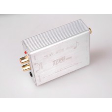 MUSE Mini USB DAC PCM2704 Sound Card Optical Coaxial Decoder USB to S/PDIF Converter-Silver