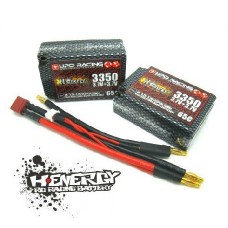 H-ENERGY 3350mAh 3.7V+3.7V 65C LiPo Battery