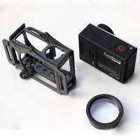 Gopro 3 Carbon Fiber Housing Case Protector for Multicopter FPV System