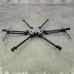 25mm Carbon Fiber Hexacopter Multicopter Frame Set Kit 1200mm Wheelbase FPV System