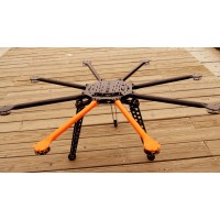 SkyFly-1100 Photography FPV Carbon Fiber Octa-rotor Aircraft Folding Octacopter Airframe Kit 