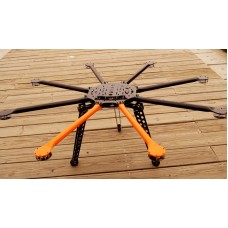 SkyFly-1100 Photography FPV Carbon Fiber Octa-rotor Aircraft Folding Octacopter Airframe Kit 