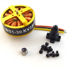 W5130 350KV Outrunner Brushless motor Disk Type Motor for 800-1000mm Multi-rotor (6S) Multicopter