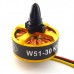 W5130 350KV Outrunner Brushless motor Disk Type Motor for 800-1000mm Multi-rotor (6S) Multicopter