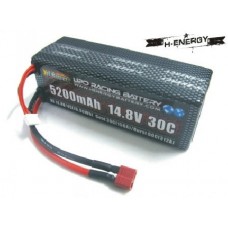 H-ENERGY 5200mAh 14.8V 30C LiPo Battery