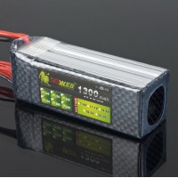 LION Power 22.2V 1300MAH 30C LiPo Battery BT681 for Multi-rotor Airplane