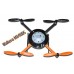 Walkera New UFO MX400S BNF 6-Axis Gyro Quadcopter without Transmitter with Aluminum Case (Upgraded Version of MX400)