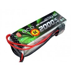 ACE 11.1V 2000mAh 5C LiPo Battery Pack futaba JR Double-headed