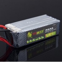 High Power Rechargeable LION Power 22.2V 2800MAH 35C LiPo Battery BG714