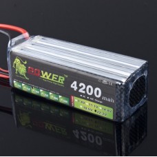 High Power Rechargeable LION Power 22.2V 4200MAH 30C LiPo Battery BG705