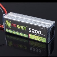 High Quality Rechargable LION Power 14.8V 5200MAH 30C LiPo Battery BG708