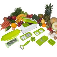 Vegetable Fruit Nicer Dicer Slicer Cutter Plus Container Chopper Peeler