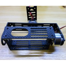 Mini Carbon Fiber Brushless Camera Gimbal Mount PTZ for GOPRO 3 Camera Simple Design