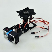 Gopro 3-Axis Camera Gimbal Free Installation 360 deg Universal Camera Mounting PTZ