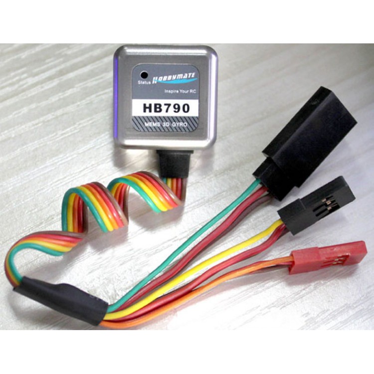 HB790 Hobbymate MEMS 3D RC Helicopter Gyro Dual Rates AVCS Rate Free