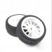 2pcs RC Rubber Sponge Liner Tires Tyre Wheel Rim 1:10 On Road Car