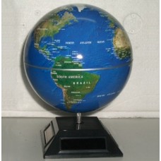 Solar Powered Automatic Rotating Globe with Light Effect