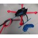 IDEA Fly Folding ABS 450MM Wheelbase Quadcpoter for Aerial Photography-Black+Red