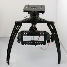 Three Axis Synchronous Belt Drive Aerial PTZ Glass Fiber Pan/Tilt/Zoom Camera Mount