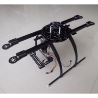 ATG 550 X4 Fiber Glass Folding Frame Tall Landing Skid Quad Multi-copter