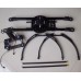 ATG 550 X4 Fiber Glass Folding Frame Tall Landing Skid Quad Multi-copter