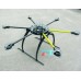 ATG 600-CRP Carbon Fiber Folding Frame Hex Rotor Hexa Multi-copter with Tall Landing Gear