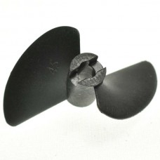 2 Blade Nylon Propeller Prop P1.4*27mm Shaft 3mm for RC Boat 10pcs