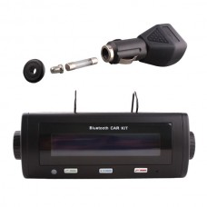 Rechargable Bluetooth Car Kit Shows Caller ID Support Voice Dial