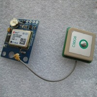 GPS Receiver u-blox NEO-6M Module with Antenna USART TTL & IIC Interface for FC