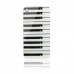 Piano Keyboard Design Chrome Hard Case Back Cover for iphone 4g 4G