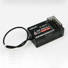 SPRINGRC 2.4Ghz 6-Channel Mini Receiver SM-RG661 6CH Reciever