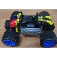 Voice Control Car Chassis DIY Robot Tracking Car