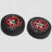 2-Pack Traxxas 1/10 Slash 4x4 BF Goodrich Tires & Wheels 4wd 2wd Stampede Blitz for SLASH4X4