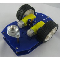 2-Wheel Arduino Robot Chassis (with 2x Speed Encoder)