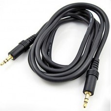 3ft 3.5mm Male to Male Stereo Audio Extension Cable M/M Black