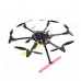 SkyKnight X6-850 Carbon Fiber FPV Hexacopter Folding Multicopter Frame Kit(Zenmuse Z15/5DII Compatible)