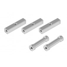 Alu Square Post with 3mm thread hole and Round Post for GAUI X5  208402