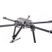 SkyKnight X6-850 Carbon Fiber FPV Hexacopter Multicopter Frame Kit w/ Zenmuse Z15/AV200 Mounting Bracket