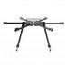 SkyKnight X6-850 High-strength Carbon Fiber FPV Hexacopter Multicopter Frame Kit w/ Landing Skid