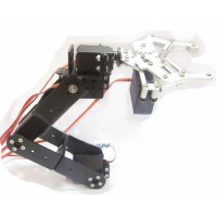 5DOF Mechanical Robotic Arm with Metal Servo Horn & 5PCS Towerpro MG995 Servo and Metal Servo Bracket