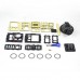 Gopro3 Housing Case Protector with Mounting Bracket+UV Glass Protector for FPV Camera Photography