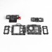 Gopro3 Housing Case Protector with Mounting Bracket+UV Glass Protector for FPV Camera Photography