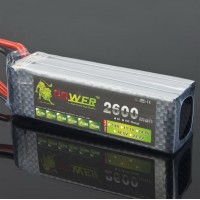 LION Power 14.8V 2600MAH 30C LiPo Battery Rechargable Battery for RC Hobby