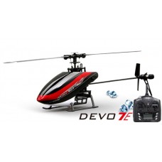 Walkera mini CP  With DEVO 7E Transmitter 6CH 3D 3-axis gyro helicopter RTF 2.4 GHz