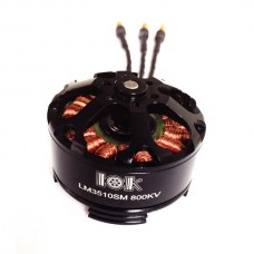 LOK KV800 Disk Type Brushless Motor 3S 1.7kg Thrust for Quadcopter Hexacopter LM3510SM-800KV 