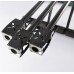 CF-800 Carbon Fiber FPV Hexacopter Hex Folding Multicopter Aircraft w/ CF Landing Skid Set for FPV Aerial Photography