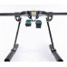 CF-800 Carbon Fiber FPV Hexacopter Hex Folding Multicopter Aircraft w/ CF Landing Skid Set for FPV Aerial Photography