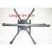 CF-800 Carbon Fiber FPV Hexacopter Hex Folding Multicopter Aircraft w/ CF Landing Skid Set for FPV Aerial Photography
