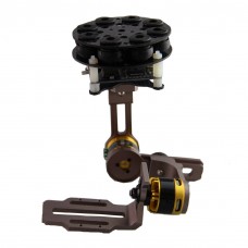  Cloud-I Brushless Camera Gimbal Two Axis Carbon Fiber/Alloy Aerial Photography Camera PTZ w/ 2pcs Motor for Gopro 2/3